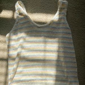 rainbow beachy tank!!!